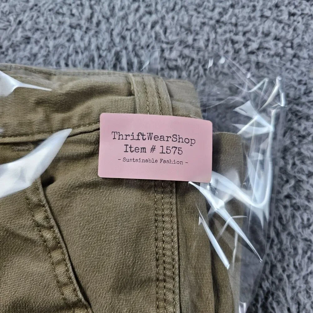 Carhartt Pants Mens 42x28 Beige Rugged Flex Relaxed Fit  102291-253 Carpenter